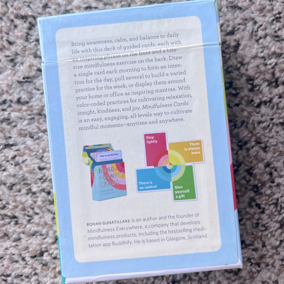 Mindfulness Cards - a lovely deck of cards that bring awareness, calm & balance. - Picture 2 of 2